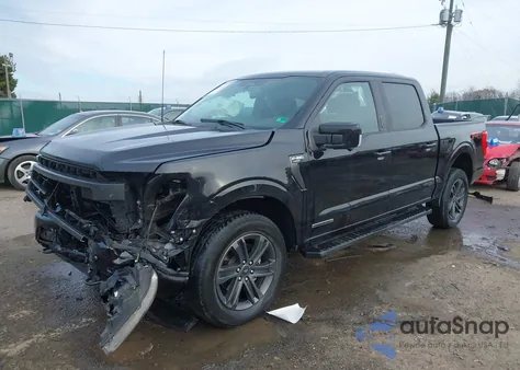 2022 Ford F-150 Lariat z USA, uszkodzony, nr VIN 1FTFW1ED3NFA42693